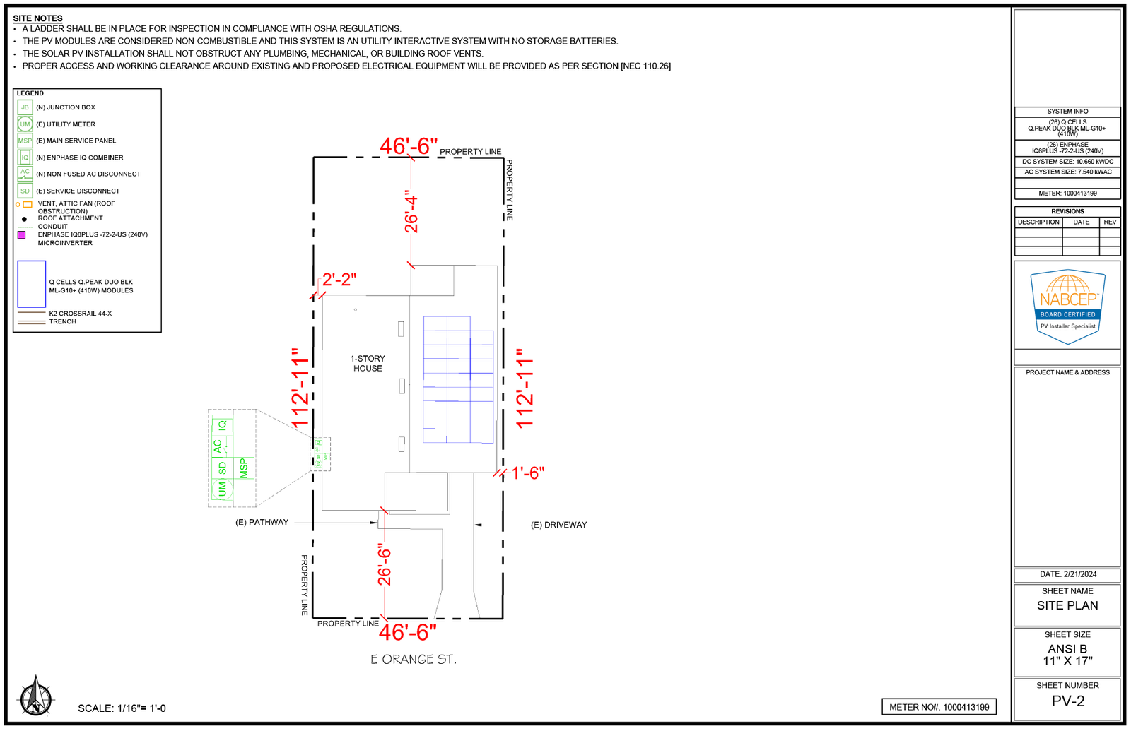 Plan Set Example 5
