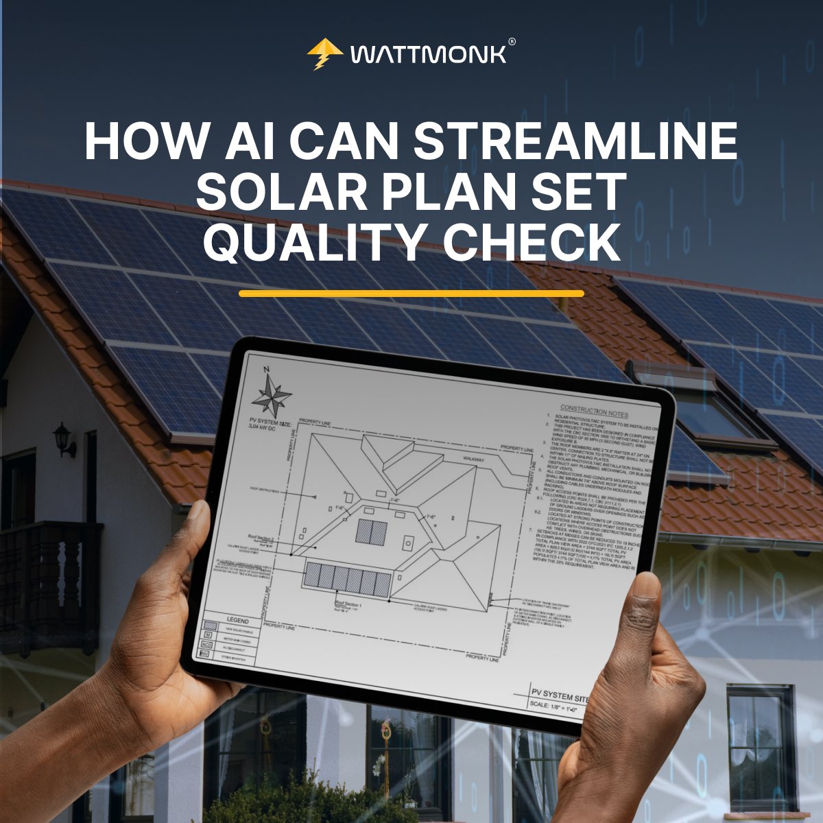 How AI Can Streamline Solar Plan Set Quality Check